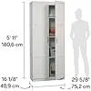 4+ 9 VIDEOS Sauder Select Storage Cabinet/ Pantry cabinets, White finish