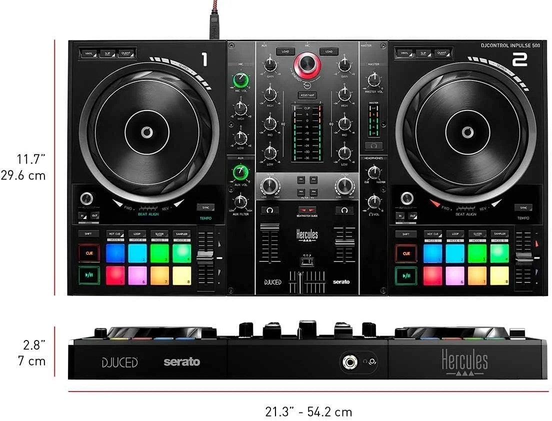 Hercules DJControl Inpulse 500 DJ Controller
