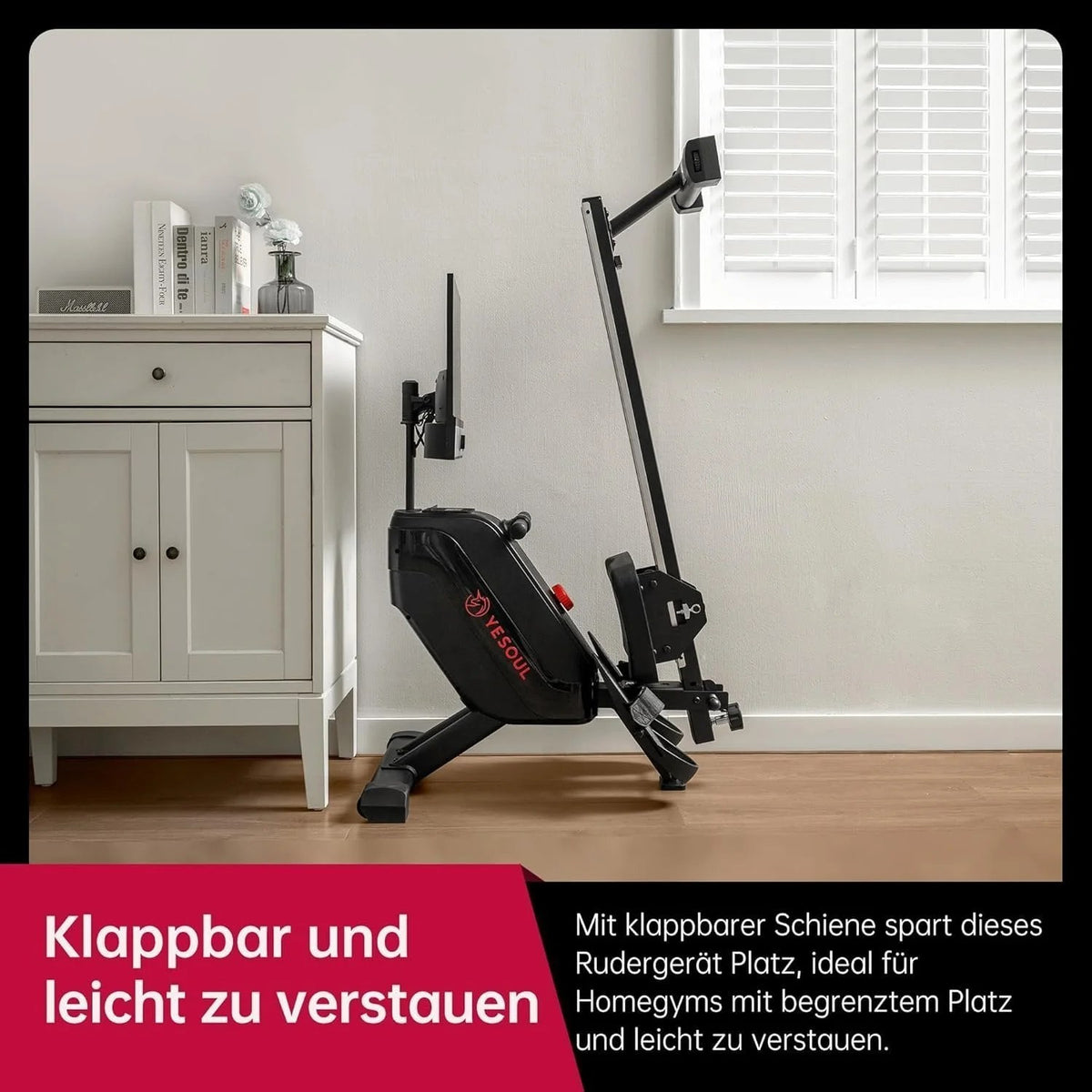 Yesoul Rower R1 Plus 21.5″ HD Screen