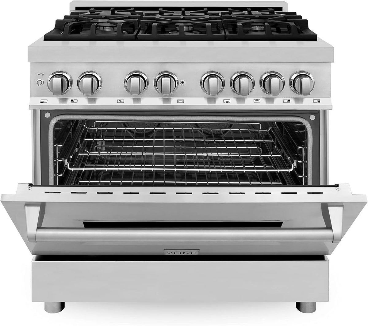 ZLINE 36″ Dual Fuel Range RA36