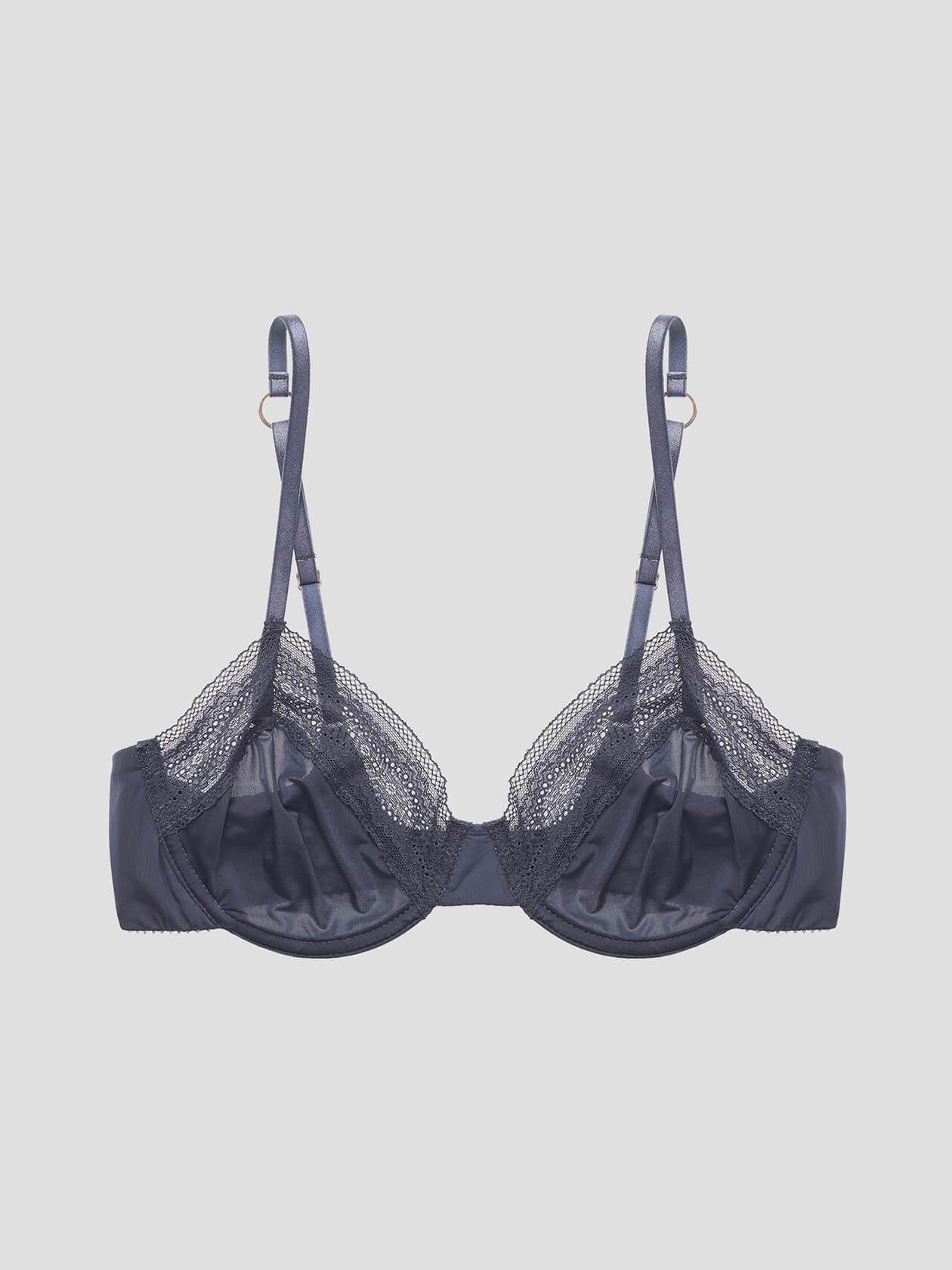 Geo Balconette Underwire Bra