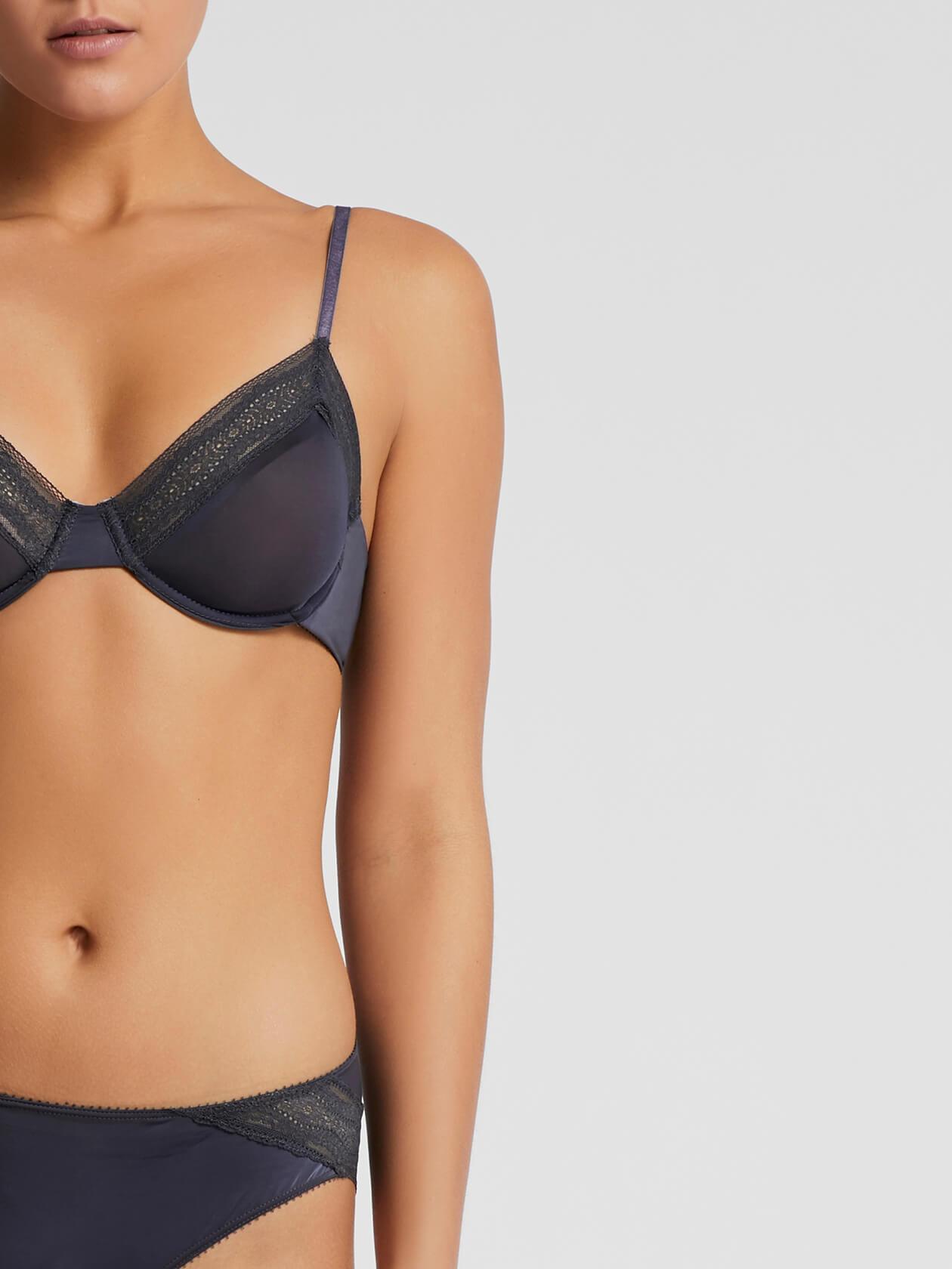 Geo Balconette Underwire Bra