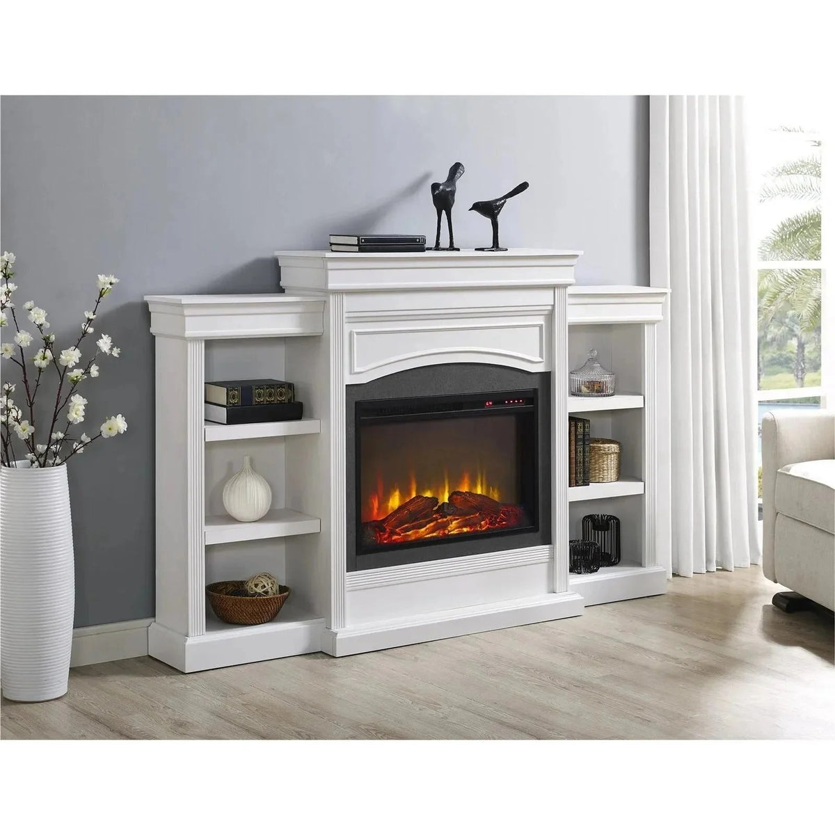 Ameriwood Home Lamont Mantel Fireplaces.