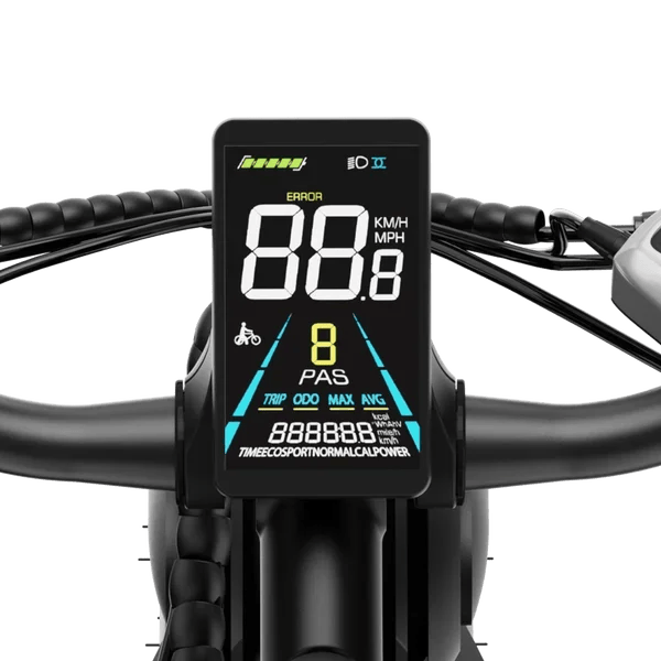Aipas M2 Xterrain Ebike Aipas-M2-black Baskets.